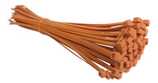 ORANGE Cable Ties Nylon Zip Tie Wraps Strong Large - 450mm x 9mm  Best Quality