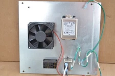 Game Ready MED4 Elite Control Unit Rear Panel w/ Fan Power Switch & Cord Outlet