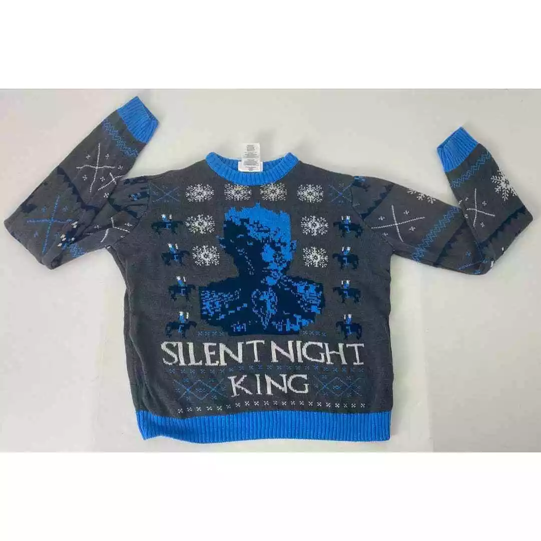 Game of Thrones Night King Sweater Ugly Christmas Sweater Men s