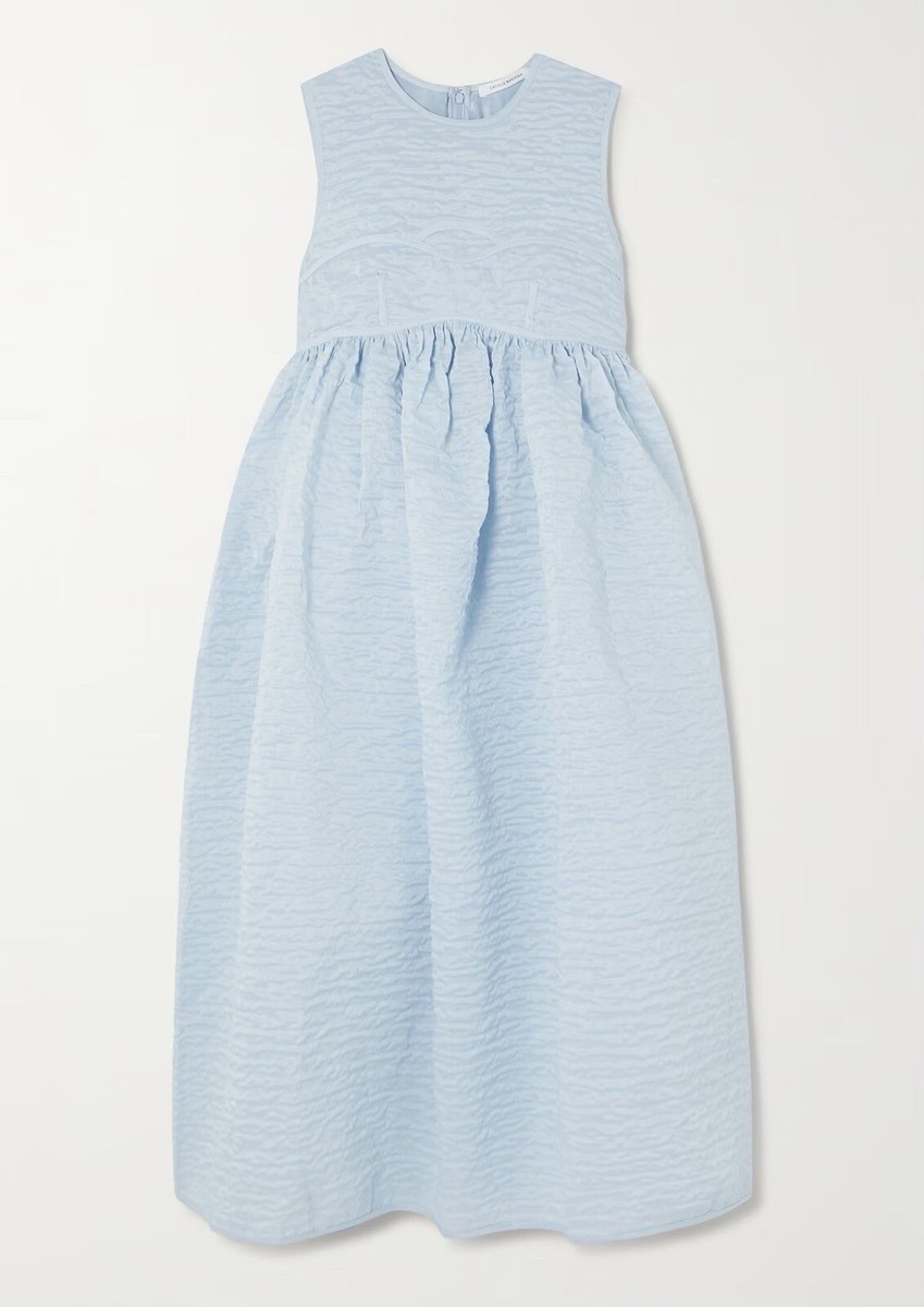 CECILIE BAHNSEN Soleil matelassé midi dress uk10, us6 | eBay CECILIE BAHNSEN Soleil matelassé midi dress uk10, us6 | eBay