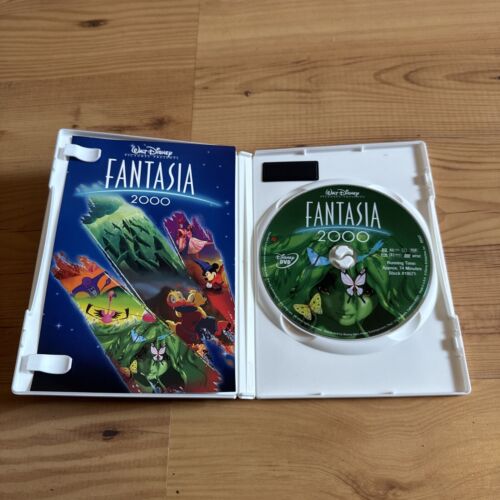 Fantasia 2000 DVD Disney Movie 1999 Mickey Mouse - Picture 3 of 3
