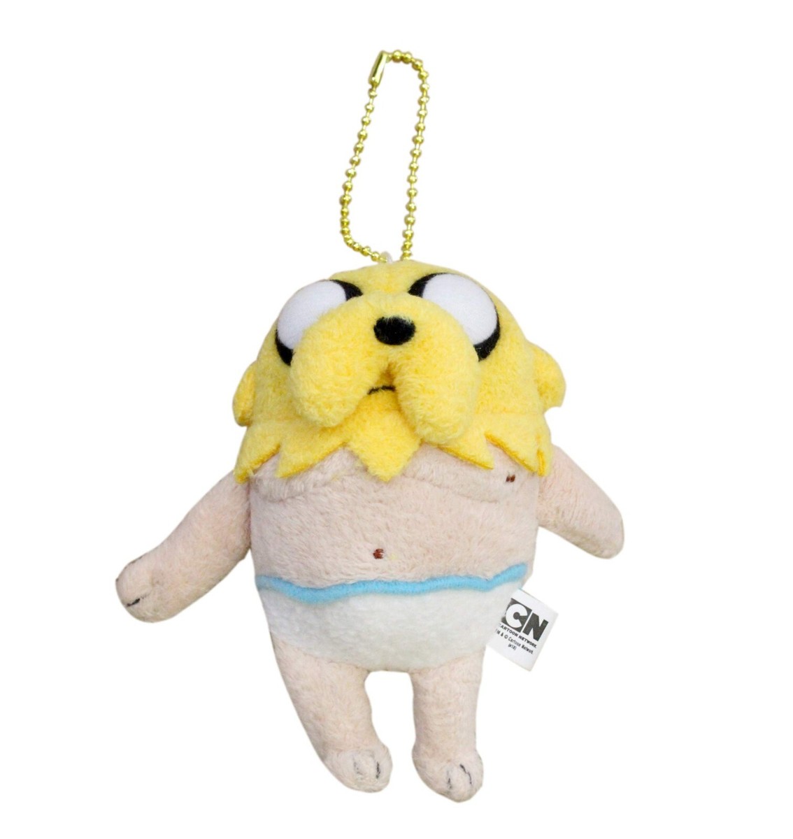 Adventure Time Human Jake Key Chain Plush Doll Stuffed Toy Baby