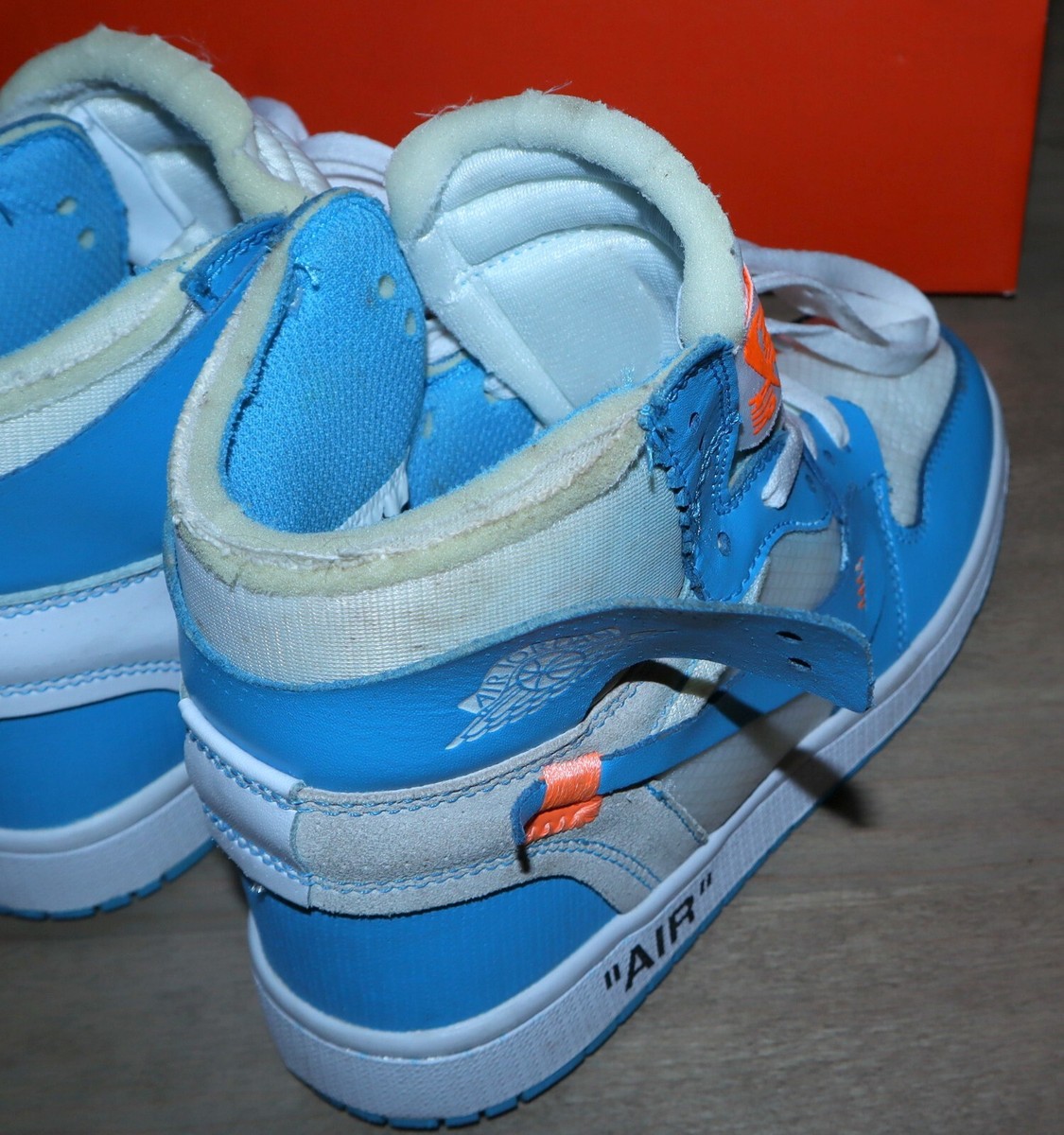 Jordan 1 Retro | OG x Off-White High UNC Size 5.5 GREAT Jordan 1 Retro | OG x Off-White High UNC Size 5.5 GREAT