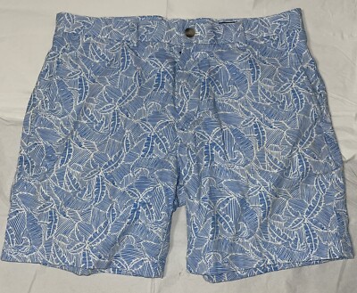 Vineyard Vines Inch Linear Marlin Print Breaker Shorts 33