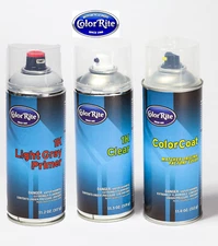 Suzuki QTN Super Cool White #4649- 3 AEROSOL CAN KIT Color-Primer-Clear