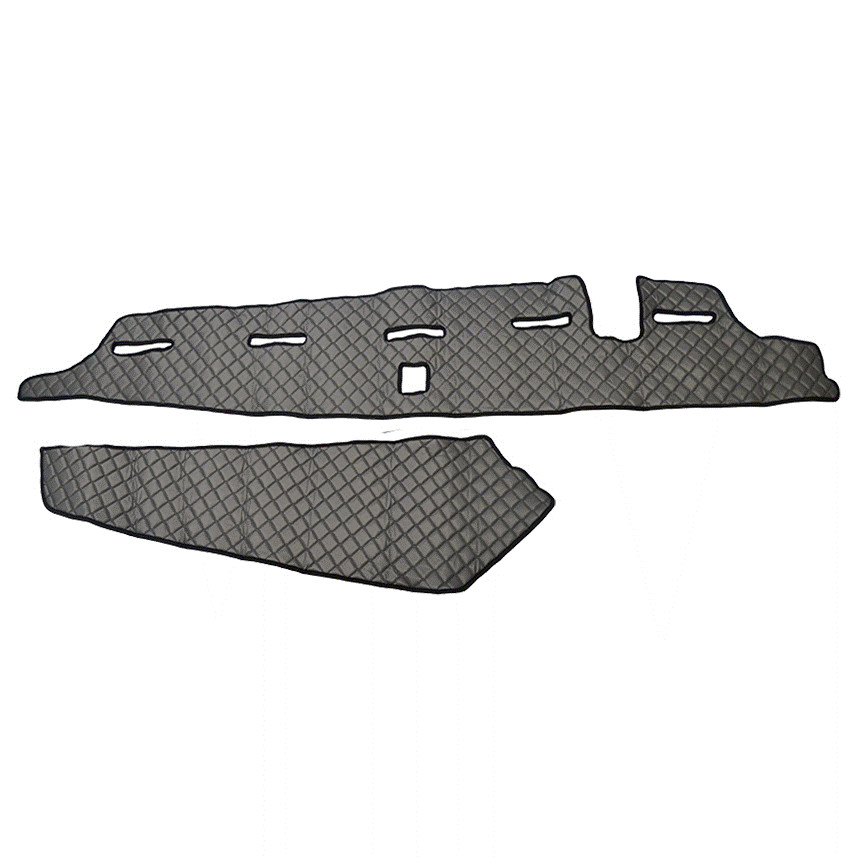 Dashboard Graue Eco Lederbezüge Für Volvo FH5 2020+ Mit Sensor RHD Set