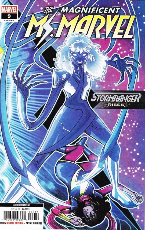 Magnificent Ms Marvel #9 (2020, Marvel) 2nd Printing STORMRANGER NM