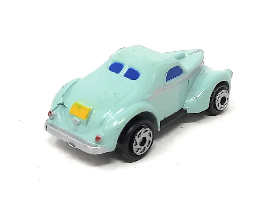 Micro Machines '41 Willys Coupe light blue LGTI plastic 32 mm - Image 2 of 3