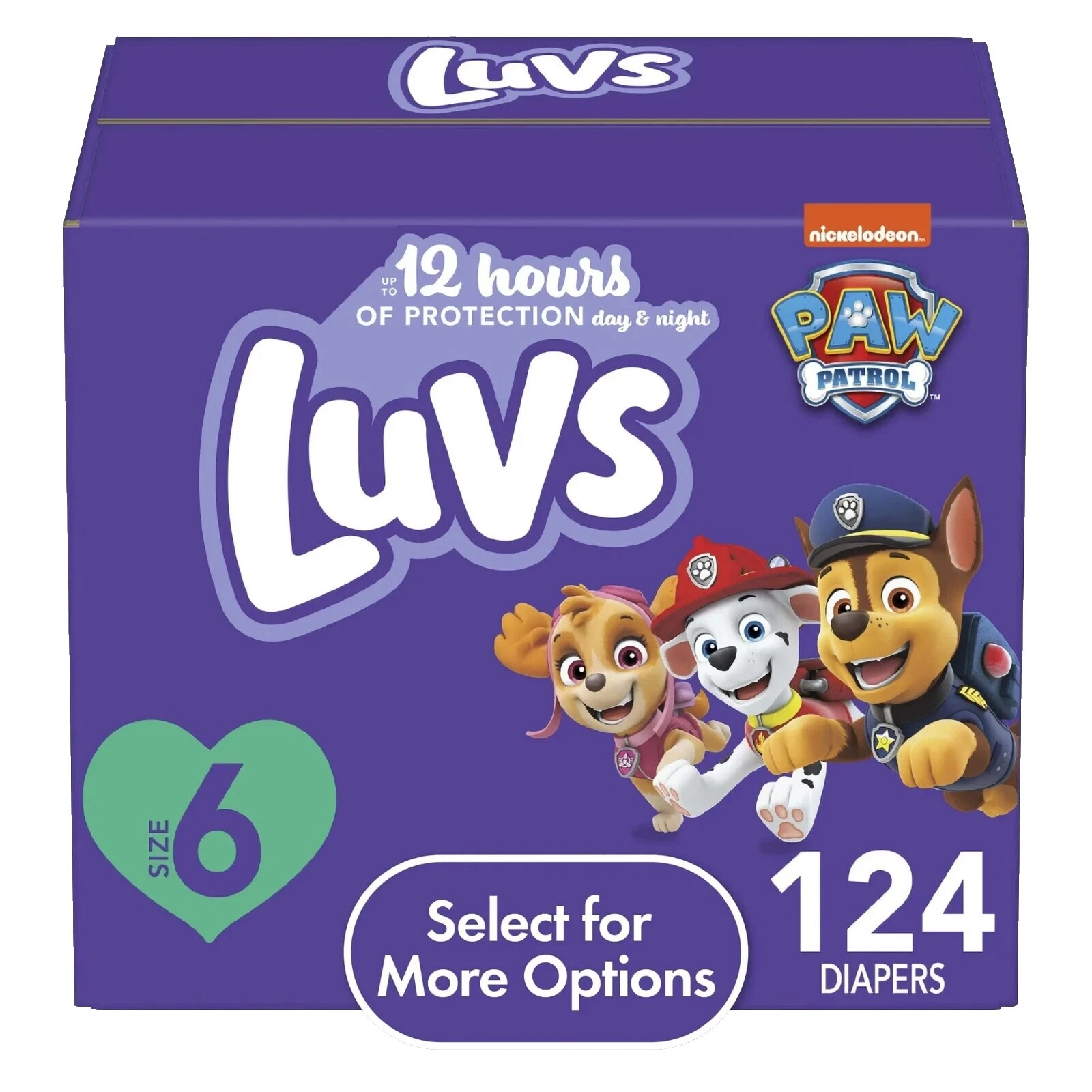 Luvs Disposable Diapers Size 6 for Babies