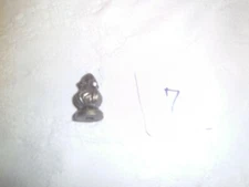 Vintage brass lamp finial #7