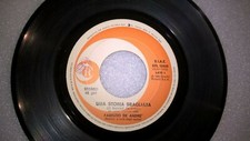 45 Giri 7" FABRIZIO DE ANDRE'  Una storia sbagliata / Titti 