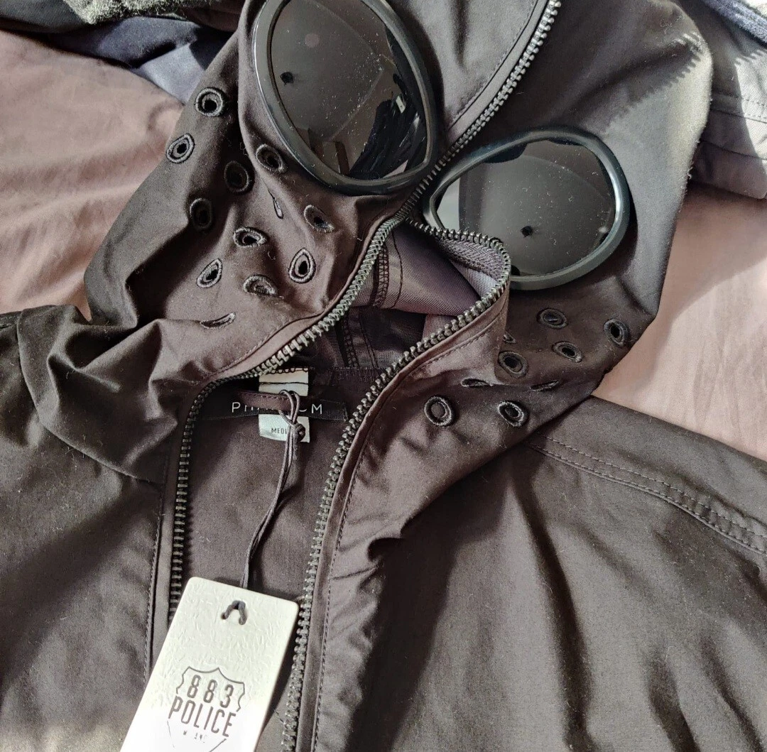 883 police goggle best sale jacket