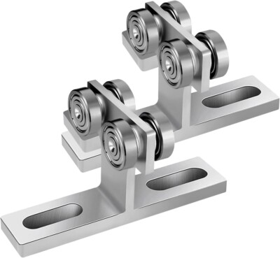 Electric Trolley Assembly 4 Wheel for 1-5/8'' Unistrut Channel 1000lb 2Pk New