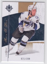 09/10 ULTIMATE...MARTIN ST. LOUIS...021/399...CARD #6...LIGHTNING