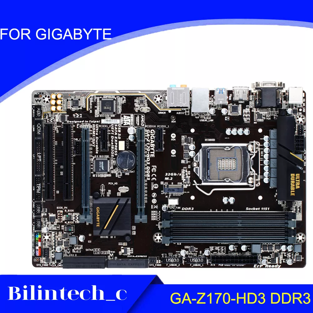 Gigabyte z170 shop hd3