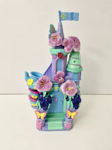 Vintage 2001 Trendmasters Starcastles Butterfly Tea Set Polly Pocket Incomplete