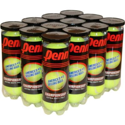 Penn Championship Extra Duty Tennis Balls (12 cans, 36 balls)