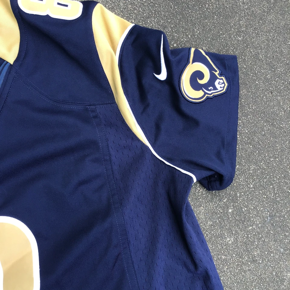 Camiseta de fútbol americano NFL On Field St Louis LA Rams #8 Sam Bradford MUJER TALLA XL Foto 4 de 4