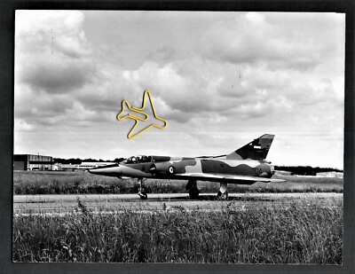Mirage 5 DR - Schwarzweiß Foto 18,4 / 25 cm - Luftfahrt