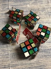 Lot Assorted Christmas Tree Ornaments Set Of 12-  ITEMS All--NEW--!