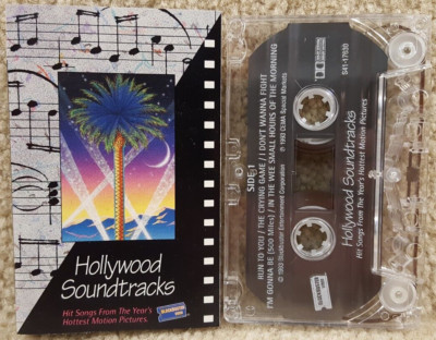 Vintage 1993 Cassette Tape Hollywood Soundtracks Blockbuster Video Tina Turner