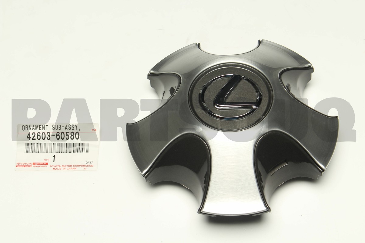 4260360580 Genuine Toyota ORNAMENT SUB-ASSY, WHEEL HUB(FOR FRONT