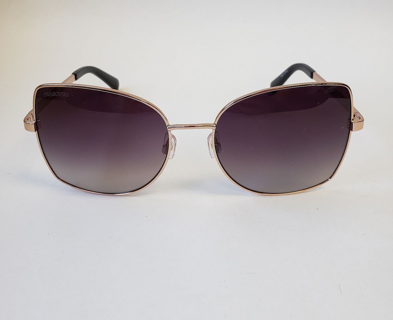 Оправа для солнцезащитных очков Swarovski SK369 28B золотисто-коричневая с бабочками 58-18-135 27890₽