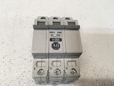 Allen-Bradley 1492-CB3 3-Pole Circuit Breaker H060 6A, 3HP KB 