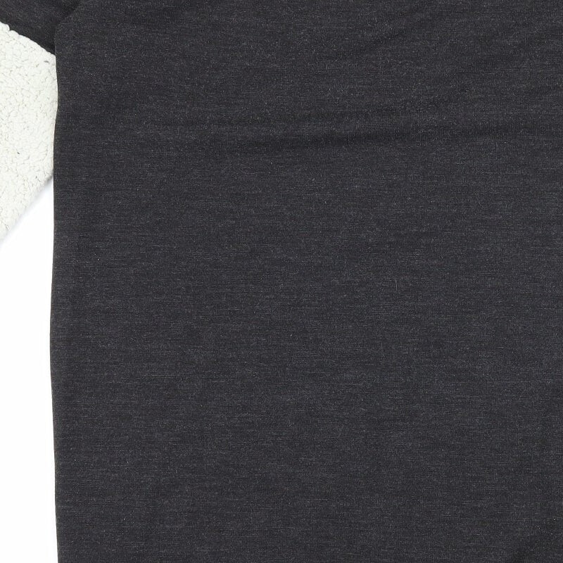 Select Womens Grey Colourblock Polyester Blend Sw… - image 10