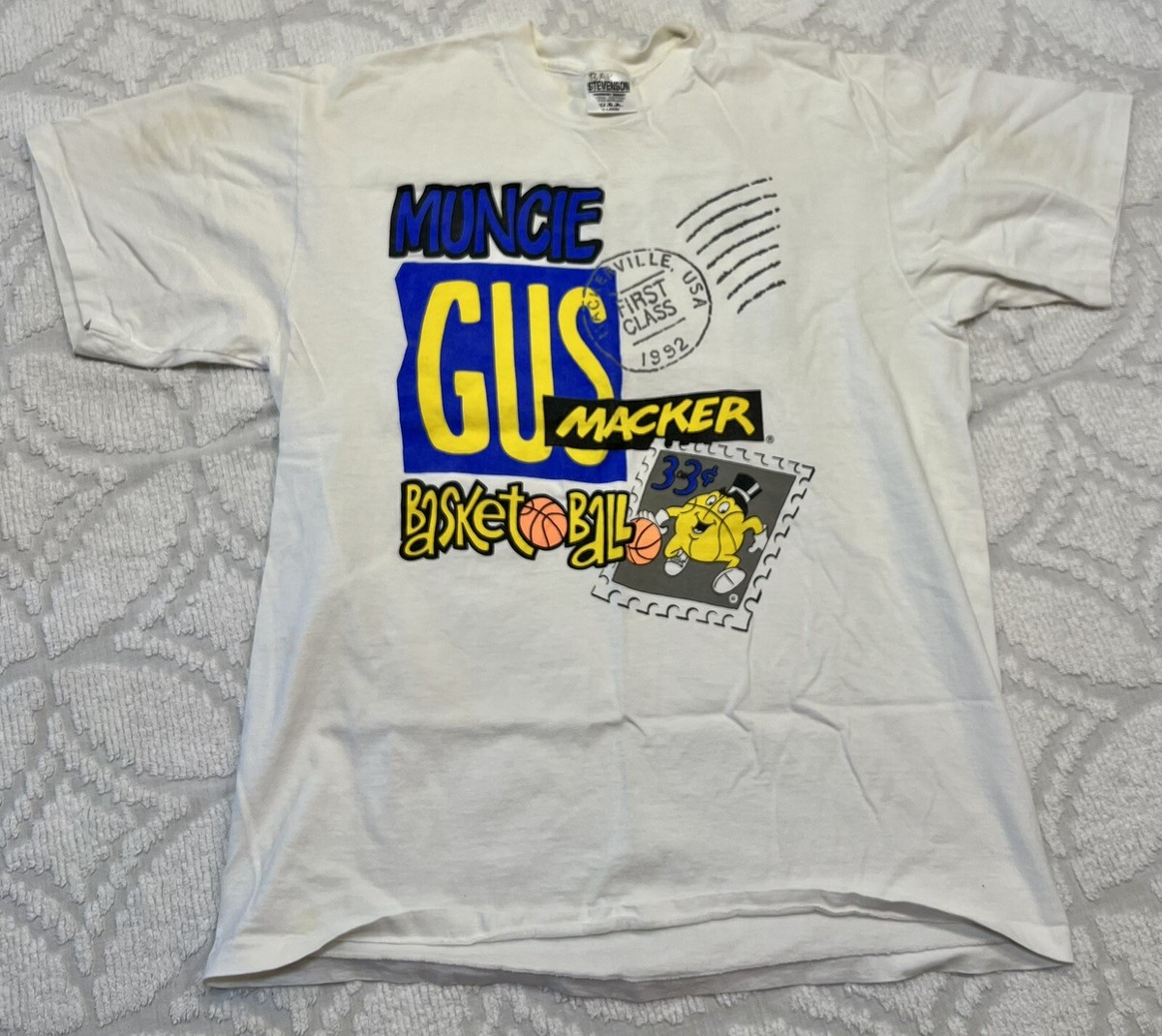 90s USA製 GUS MACKER Champion オーバーXXL 731 Vtg 90s Gus Macker Basketball Muncie Indiana 1992 Single