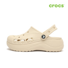 NEW CROCS BAYA PLATFORM CLOG 208186-11S WINTER WHITE UNISEX