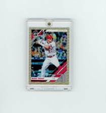 RARE 2019 Optic “We the People” SSP PRIZM MIKE TROUT /76!▪️Angels MVP Invest