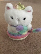 Fao Schwarz Glow Bright Plush Cat 11