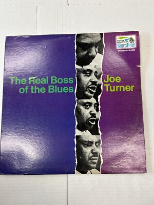JOE TURNER THE REAL BOSS OF THE BLUES VINYL LP  FLYING DUTCHMAN VG+