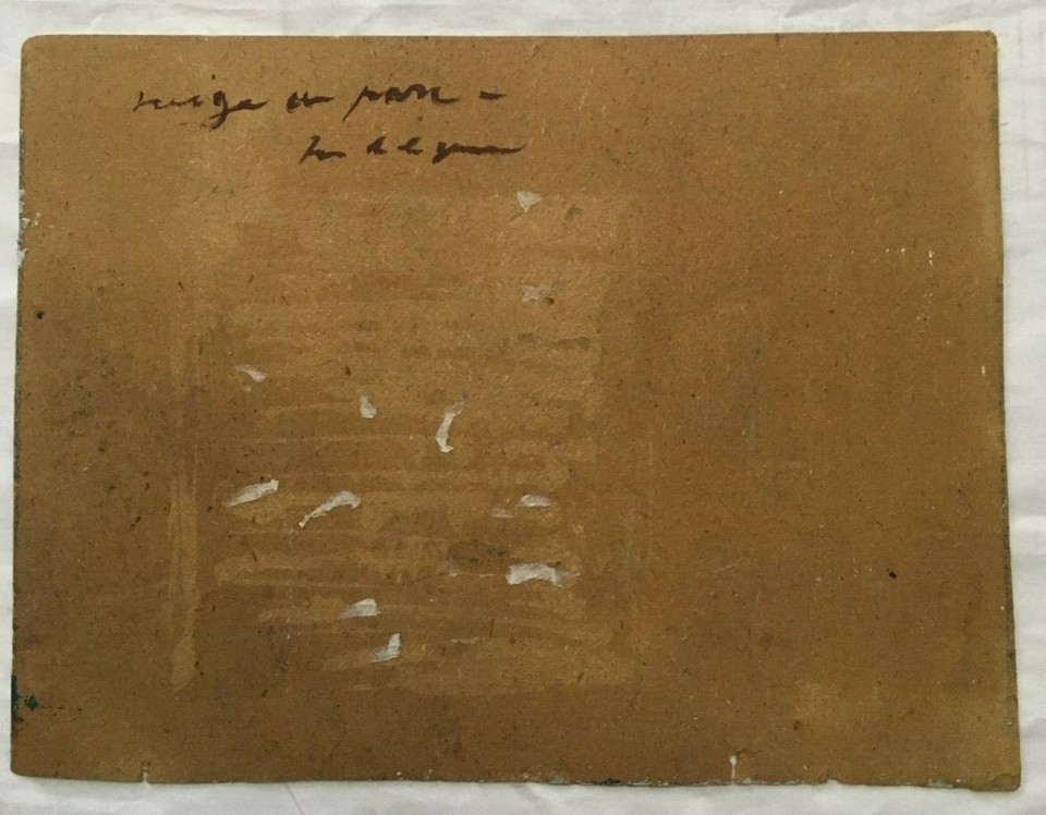 Jean-René Nys (1907-1972) Landscape post-Impressionism Snow Winter ...