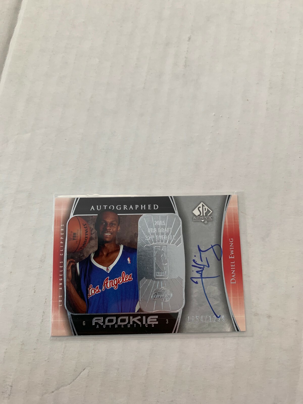 Daniel Ewing 2005-06 SP Authentic Rookie Auto Card #119 Serial #1054/1299