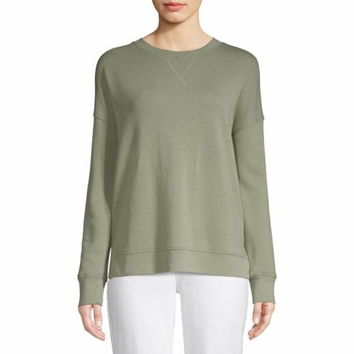 Time and Tru Women's Notch Crewneck 