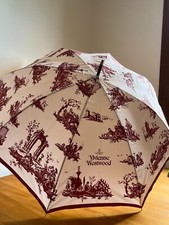 Vintage Original Vivienne Westwood Canvas de Jouy Umbrella