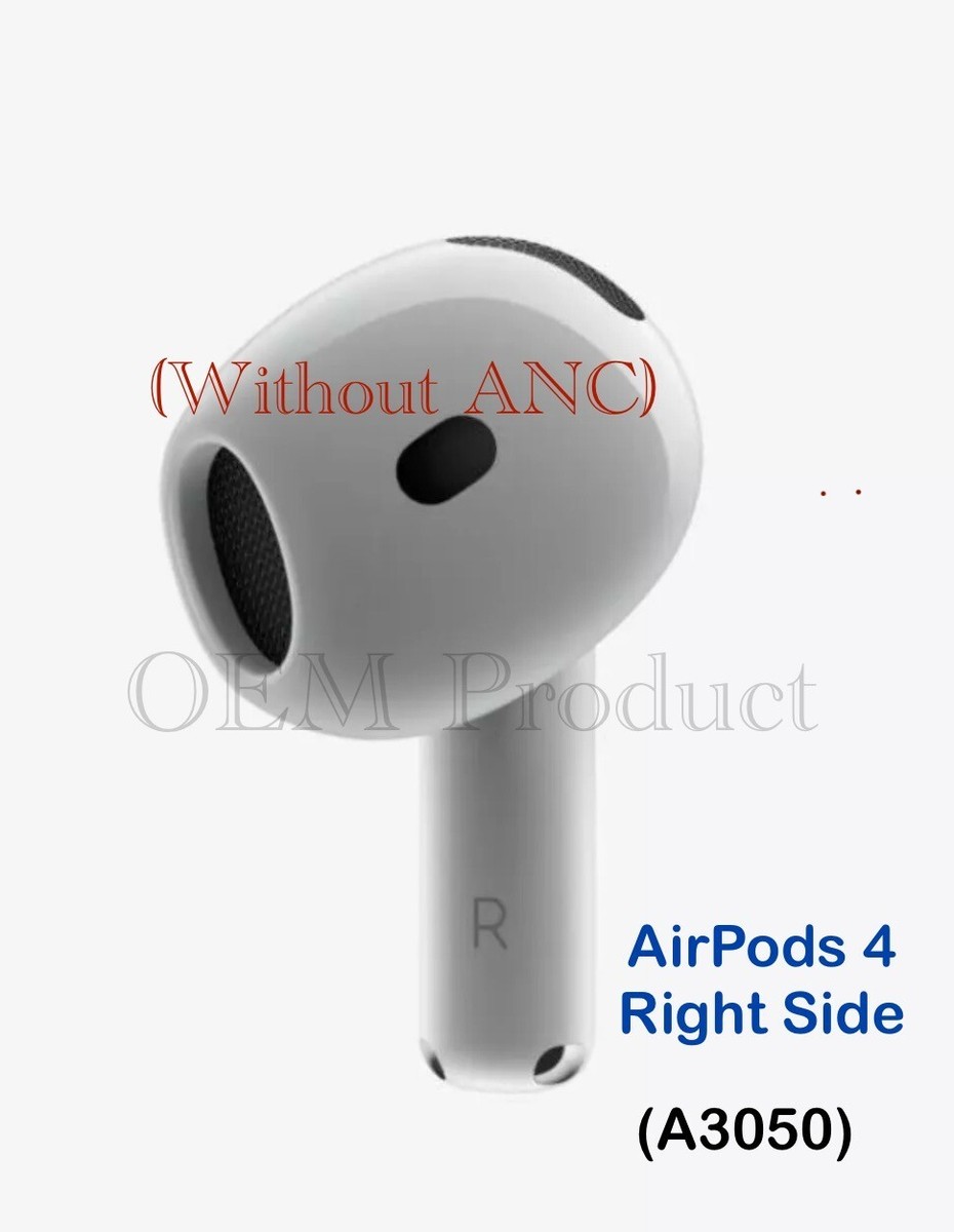Original Apple AirPods 4 Replacement Right / LEFT / Charging Original Apple AirPods 4 Replacement Right / LEFT / Charging