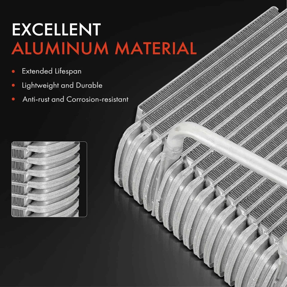 Aluminum AC A/C Evaporator Core for Jeep Grand Cherokee 1993-1994 Dodge Ram 1500 - Image 3 of 4