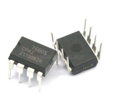 10PCS ICL7660SCPAZ ICL7660S CMOS Voltage Converter IC INTERSIL DIP-8 NEW