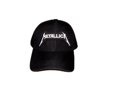 METALLICA Music Band Embroidered Logo Patch Adjustable Baseball Hat