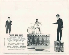 JUST FOR FUN ORIGINAL LOBBY CARD  POP MUSIC DOCUMENTARY RARE