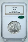 1943 Walking Liberty Half Dollar 50C NGC MS66 Green CAC #8003