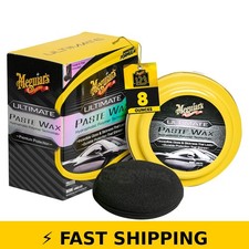 Meguiar's Ultimate Paste Wax - 8 Oz - Premium Car Wax for Clear Coats