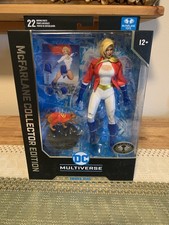 McFarlane Power Girl Chase Platinum DC Multiverse Collector Edition  31 New