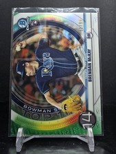 0102476 - 2020 Bowman Chrome Brendan McKay Scouts Top 100 Prospects Green /99