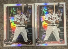Topps Matt Olson Atlanta Braves 2025 All-Star Game MLB Trading Cards Lot of 2