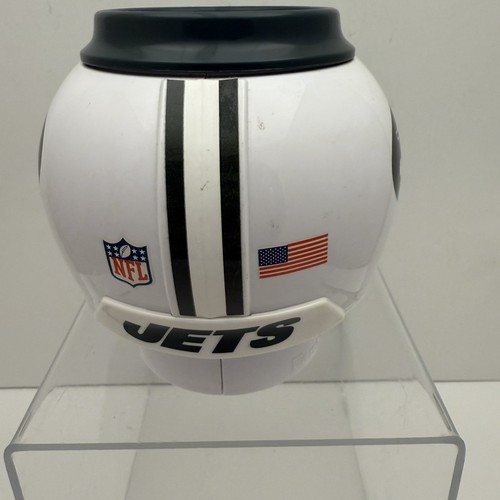 New York Jets NFL Football FanMug Fan Mug Helmet Can Cup Holder Koozie Plastic - Picture 7 of 12