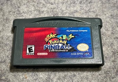 Original Nintendo Pokemon Pinball Ruby Sapphire Edition  GBA incl. DIY-Hülle